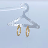Candongas Tribal 1.05gr / 1.8cm / Oro Amarillo 18K &