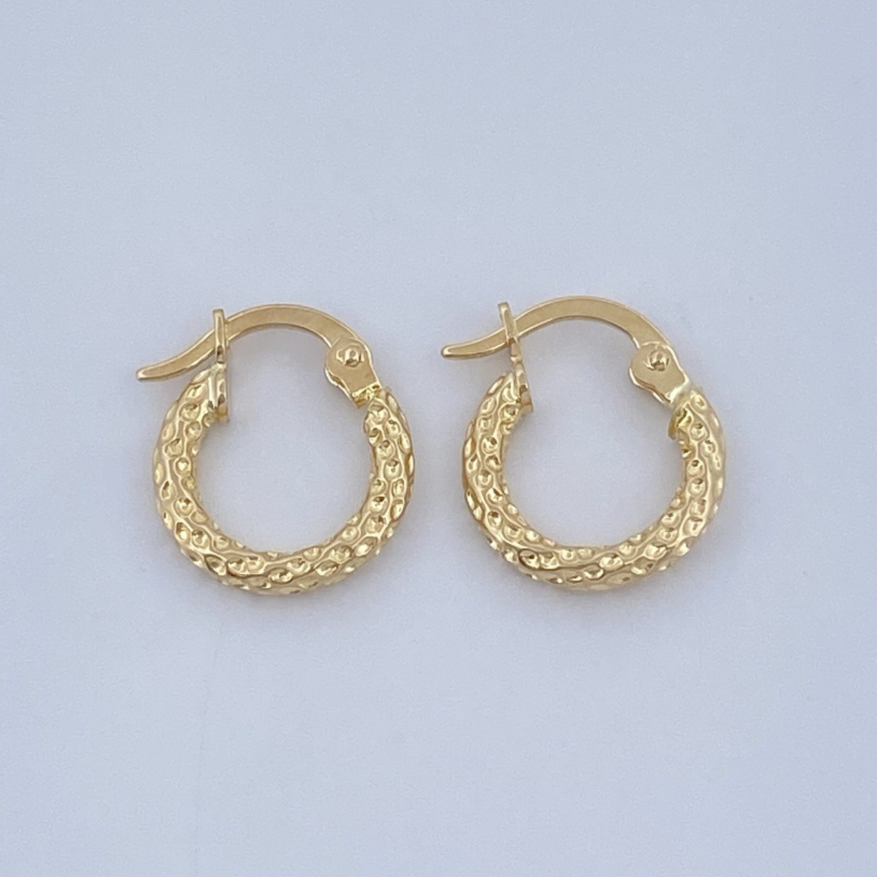 Candongas Carly 0.9gr / 1.6cm / Oro Amarillo 18K &