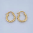 Candongas Carly 0.9gr / 1.6cm / Oro Amarillo 18K &