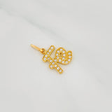Dije Fe 1.2g / 2cm Oro Amarillo 18K