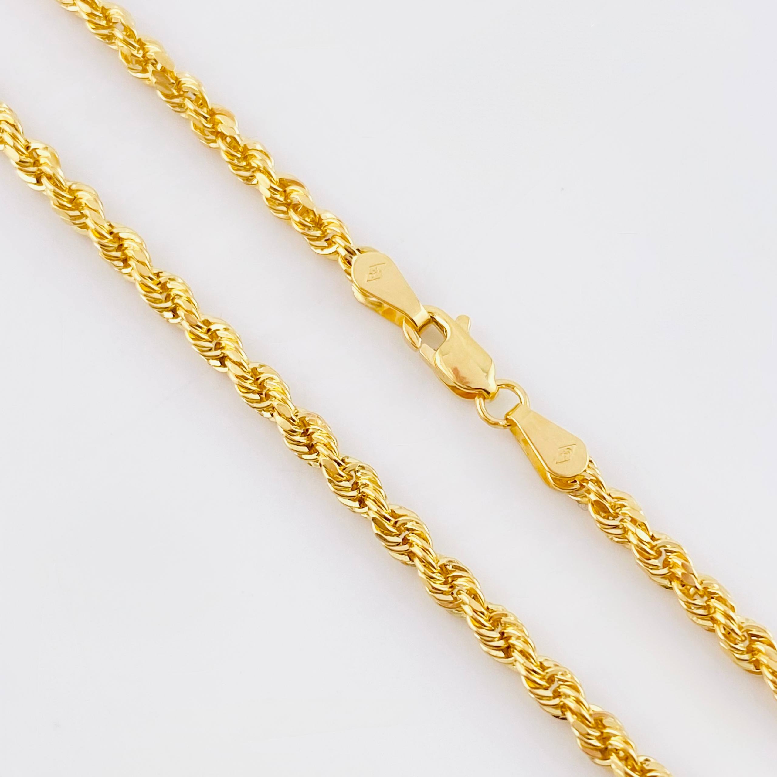Cadena Lazo 9.1gr / 60cm / 3.4mm Oro Amarillo +3 18K ©