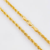 Cadena Lazo 9.1gr / 60cm / 3.4mm Oro Amarillo +3 18K ©