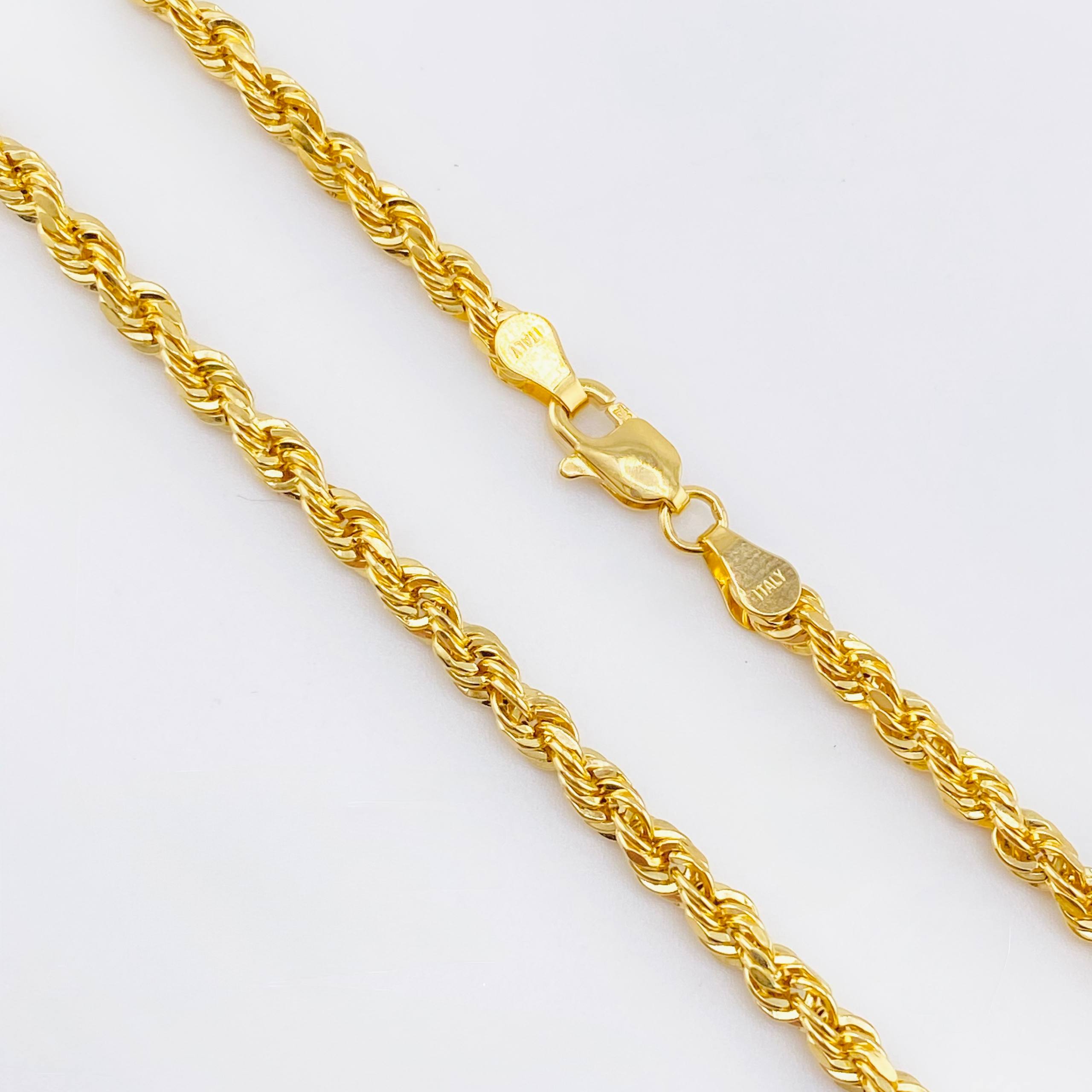 Cadena Lazo 9.05gr / 60cm / 3.3mm Oro Amarillo +3 18K ©