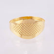 Anillo Malla Punteada 1.4 g / T6 3/4 Oro Amarillo 18K