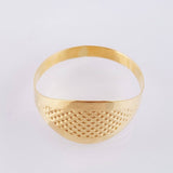 Anillo Malla Punteada 1.4gr / T8 1/2 / Oro Amarillo 18K