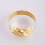 Anillo Abrazo Enlazado 2gr / T9 3/4 / Oro Amarillo 18K