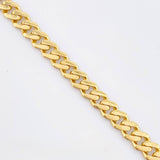 Pulso Cubano Monaco 10.35gr / 21cm / 7mm Oro Amarillo +4 18K ©