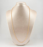 Cadena Militar Media Luna 10.5gr / 60cm / 2mm Oro Rosa Nac.Esp. 18K