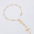 Pulso Denario Virgen Milagrosa 2.3gr / 16.5cm / 3mm Tres Oros 18K *