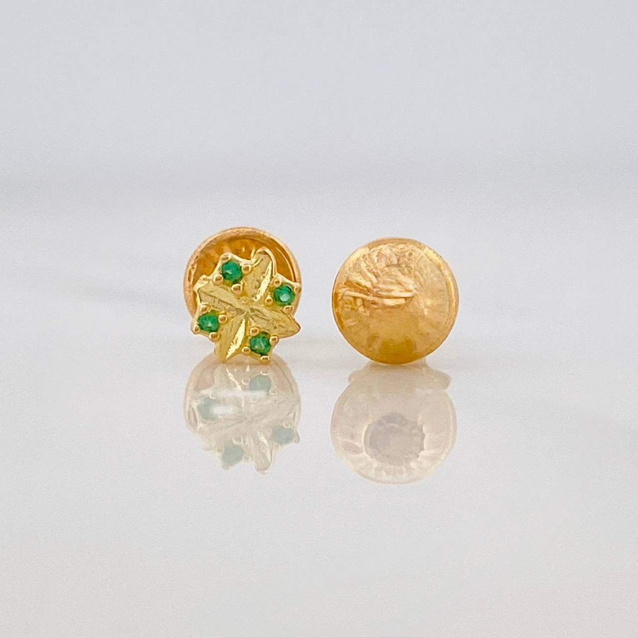 Topos Copos Nieve 0.7g / 5.48mm Oro Amarillo 18K