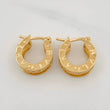 Candongas Bv 4.6g / 1.2cm Oro Amarillo 18K