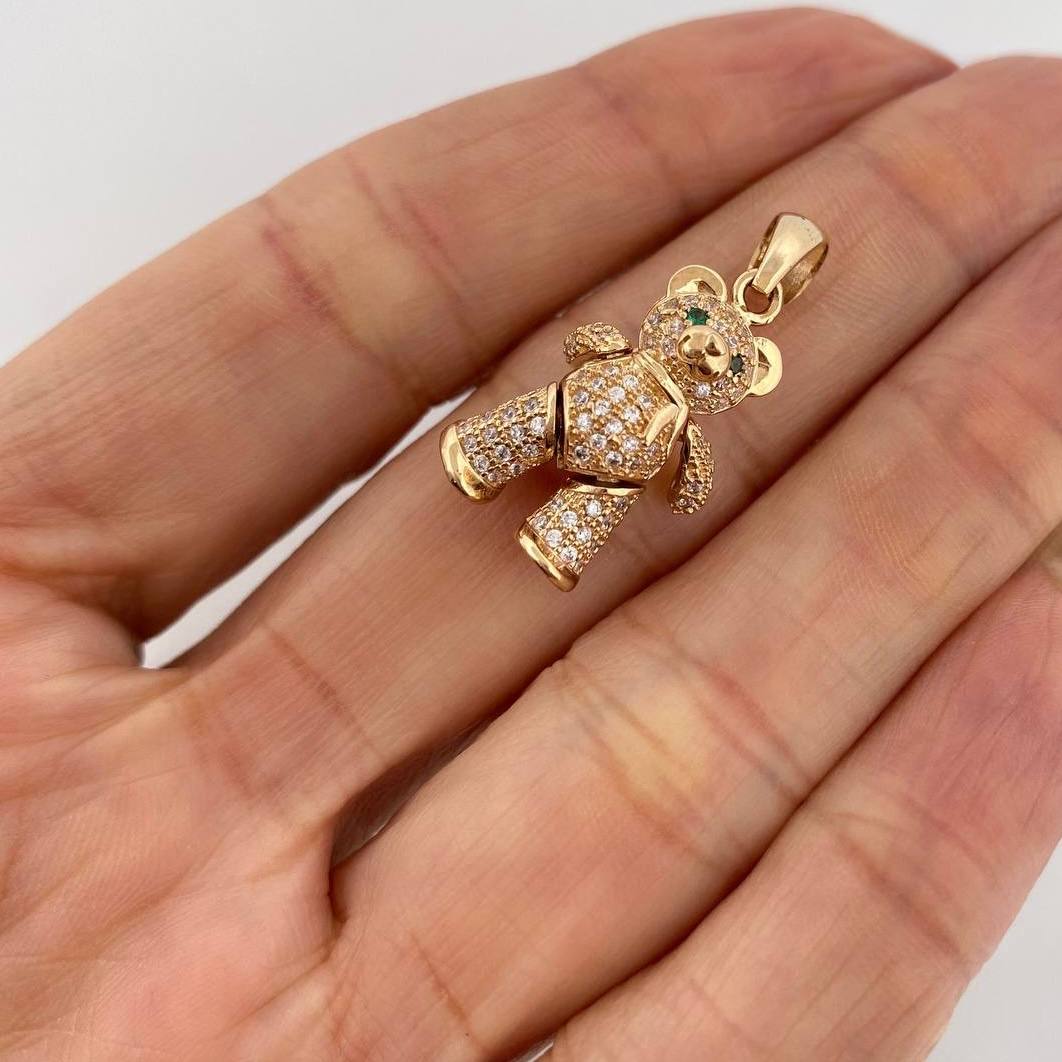 Dije Oso Articulado 4.75g / 3cm Oro Amarillo 18K