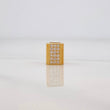 Herraje Cilindro Cuadrado 1.65g / 0.5cm Oro Amarillo 18K
