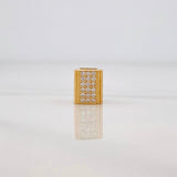 Herraje Cilindro Cuadrado 1.65g / 0.5cm Oro Amarillo 18K