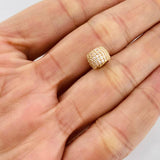 Herraje Cilindro 1.05g / 0.5cm Oro Amarillo 18K