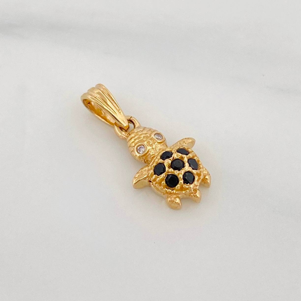 Dije Tortuga 1.45g / 1.5cm Oro Amarillo 18K