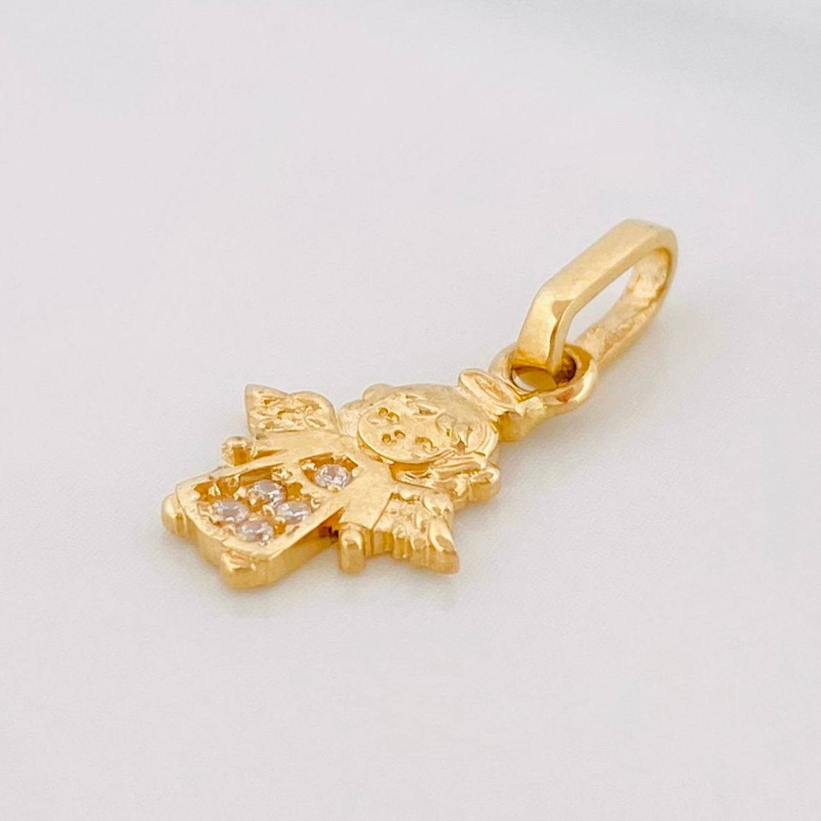 Dije Ángel 0.75g / 1.8cm Oro Amarillo 18K