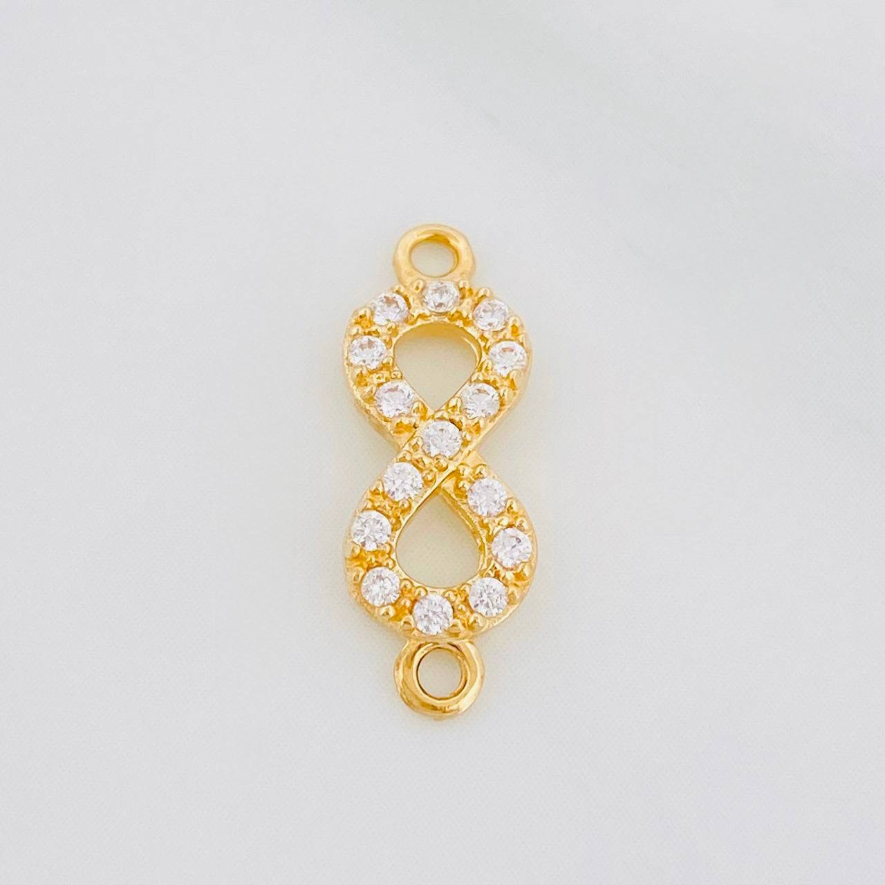 Herraje Infinito 0.85g / 1.7cm Oro Amarillo 18K