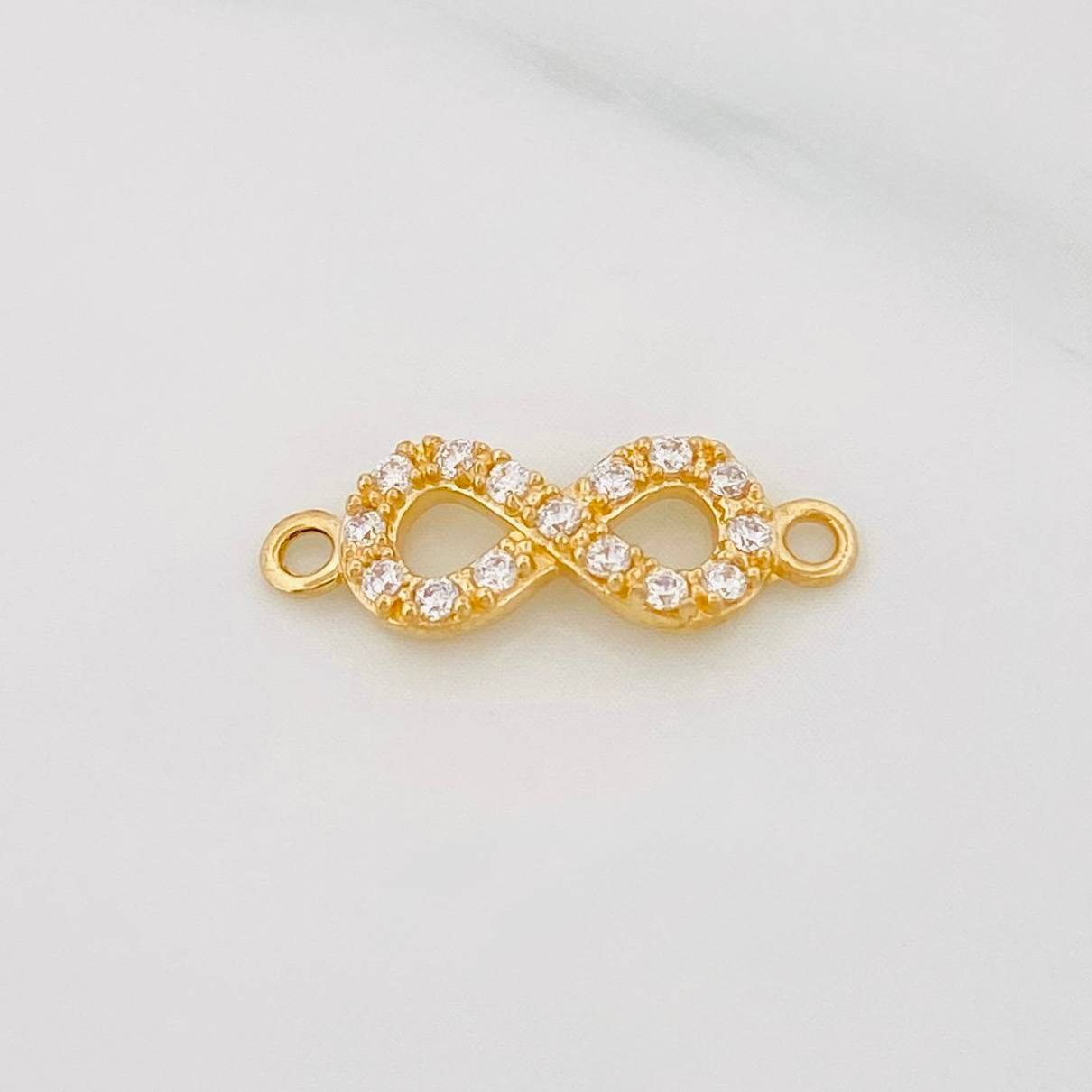 Herraje Infinito 0.85g / 1.7cm Oro Amarillo 18K