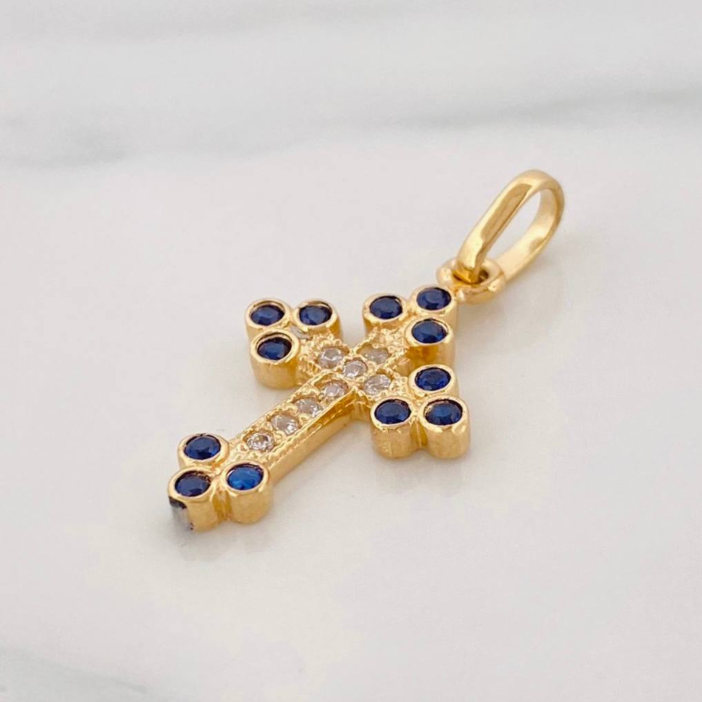 Dije Cruz 1.35g / 2.3cm Oro Amarillo 18K