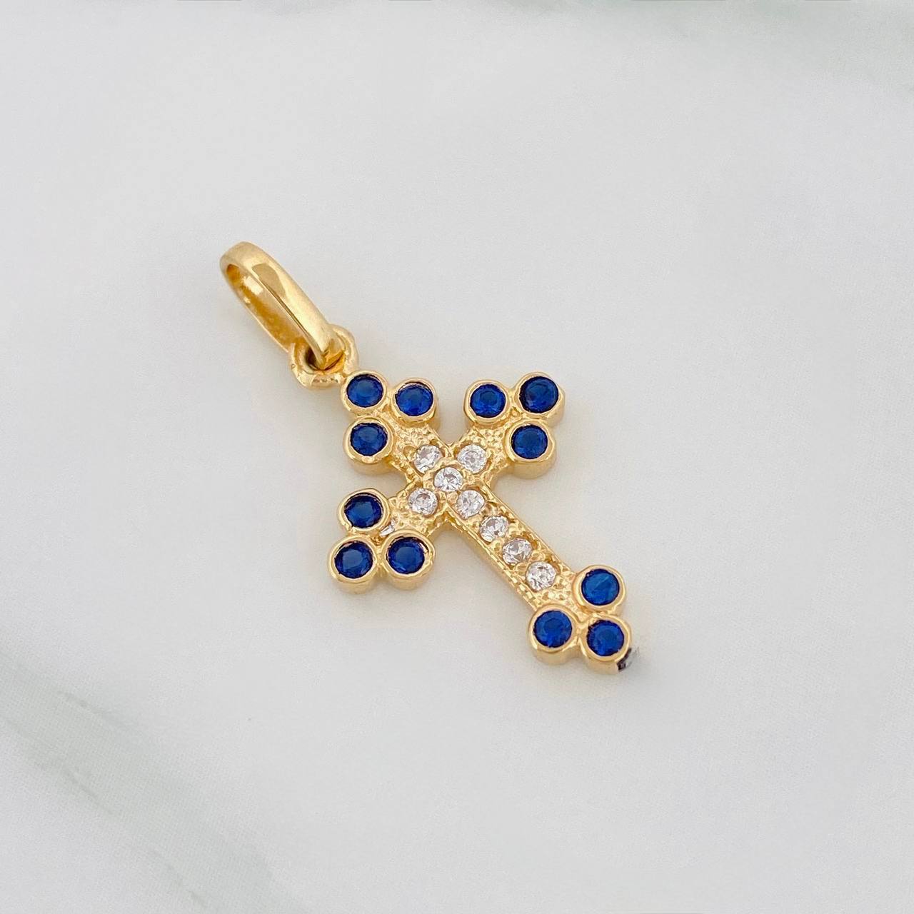 Dije Cruz 1.35g / 2.3cm Oro Amarillo 18K