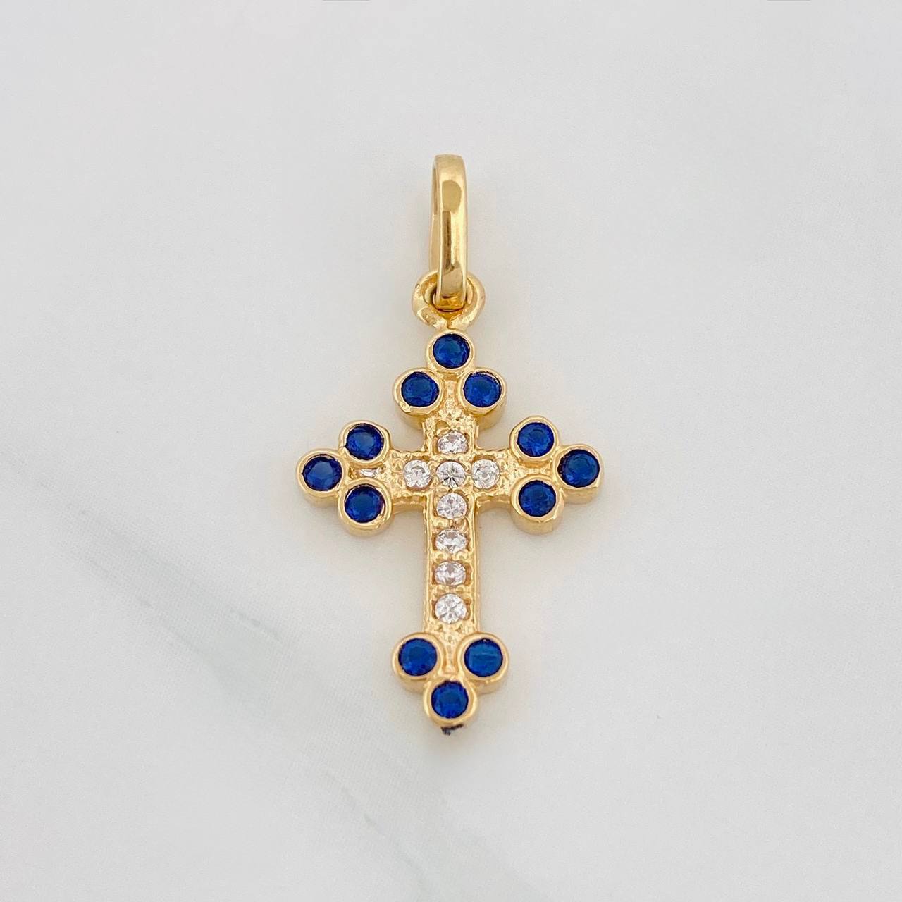 Dije Cruz 1.35g / 2.3cm Oro Amarillo 18K