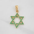 Dije Estrella de David 1.6g / 3cm Oro Amarillo 18K