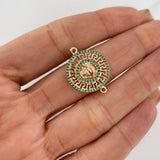Herraje Medusa 3.45g / 2.4cm Oro Amarillo 18K
