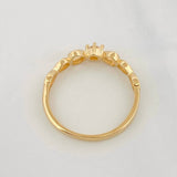 Anillo Solitario Infinito 1.5g / T6 Oro Amarillo 18K