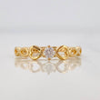Anillo Solitario Infinito 1.45g / T5 1/2 Oro Amarillo 18K