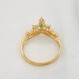 Anillo Corona 2.05g / T7 1/4 Oro Amarillo 18K