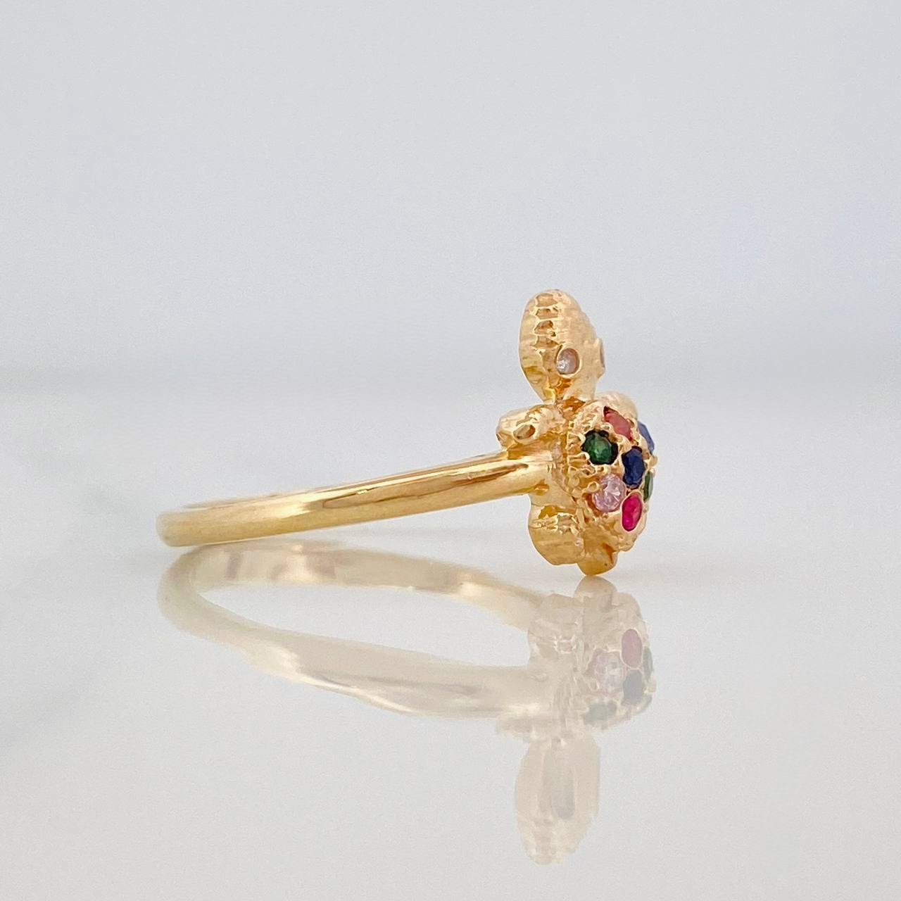 Anillo Tortuga 2.75g / T6 Oro Amarillo 18K