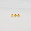 Bola Lisa 3mm Oro Amarillo 18K
