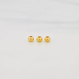 Bola Lisa 3mm Oro Amarillo 18K