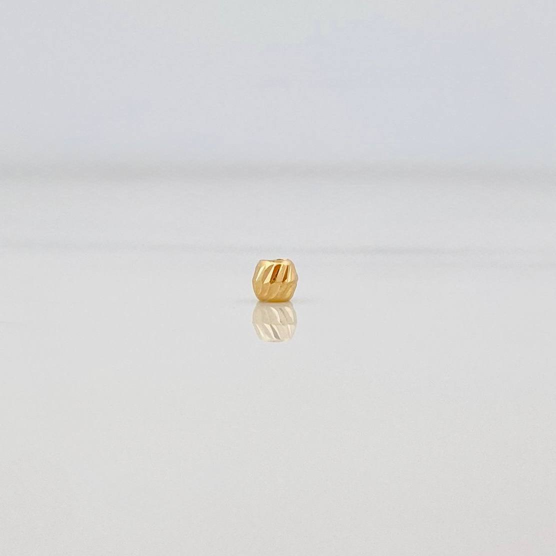Bola Diamantada 3mm Oro Amarillo 18K