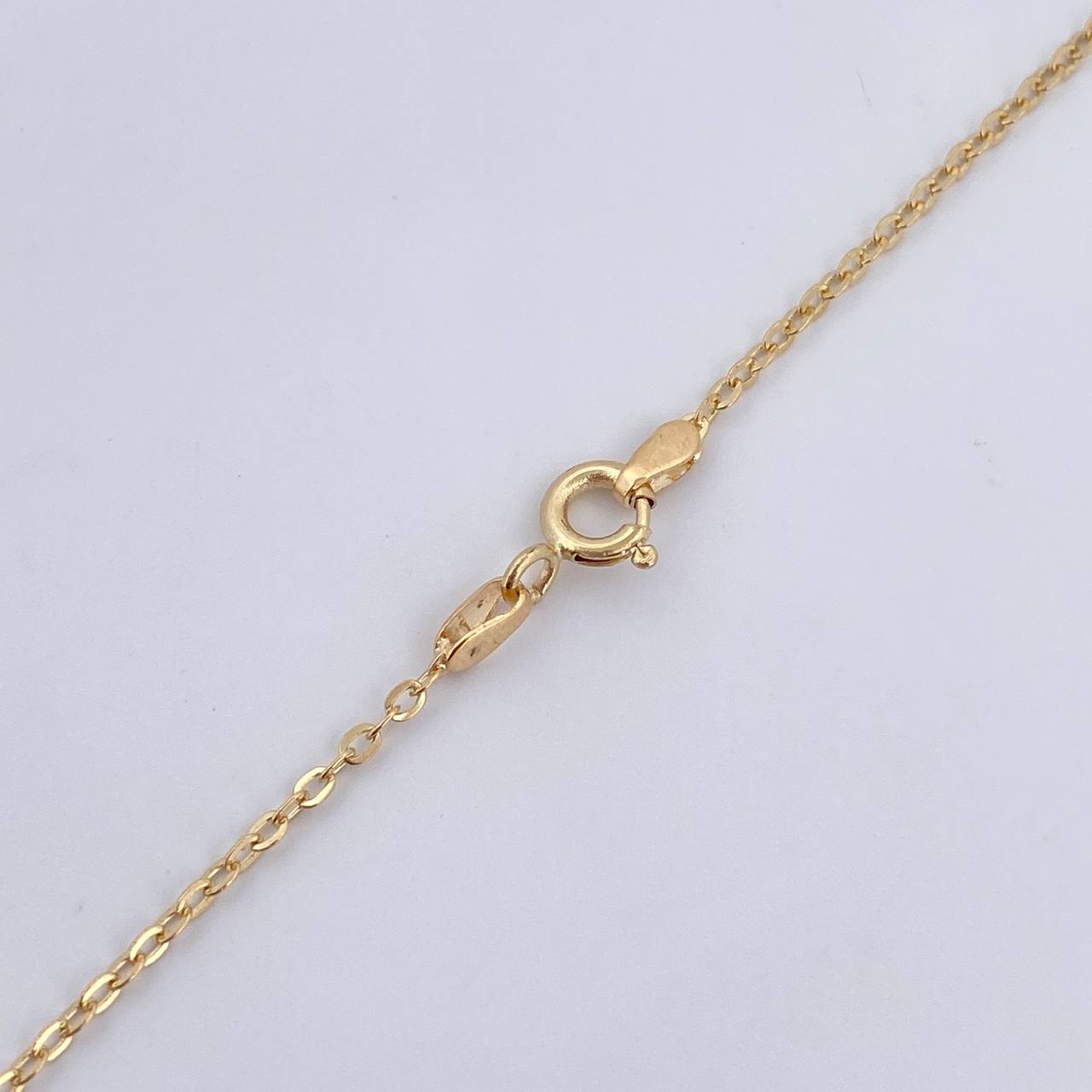Cadena Aro Seguido Trebol 2.95gr / 45cm / Oro 18K $