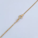 Cadena Aro Seguido Trebol 4.95gr / 47.5cm / Oro 18K $