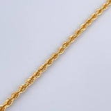 Pulso Lazo 3.05gr / 20.3cm / +3 Oro 18K $