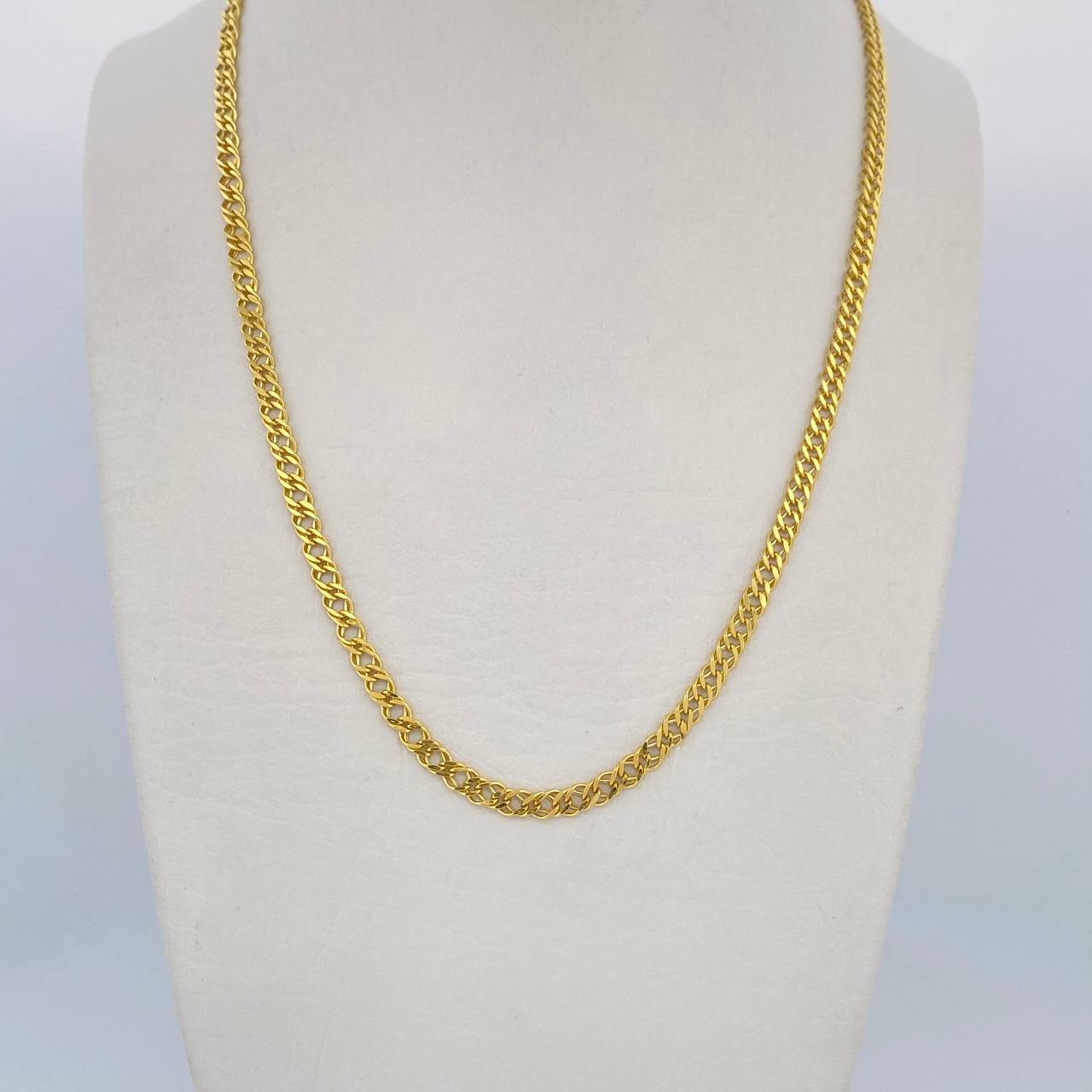 Cadena Garibaldi 4.95gr / 59.4cm / +3 Oro 18K $