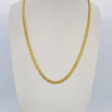 Cadena Garibaldi 4.95gr / 59.4cm / +3 Oro 18K $