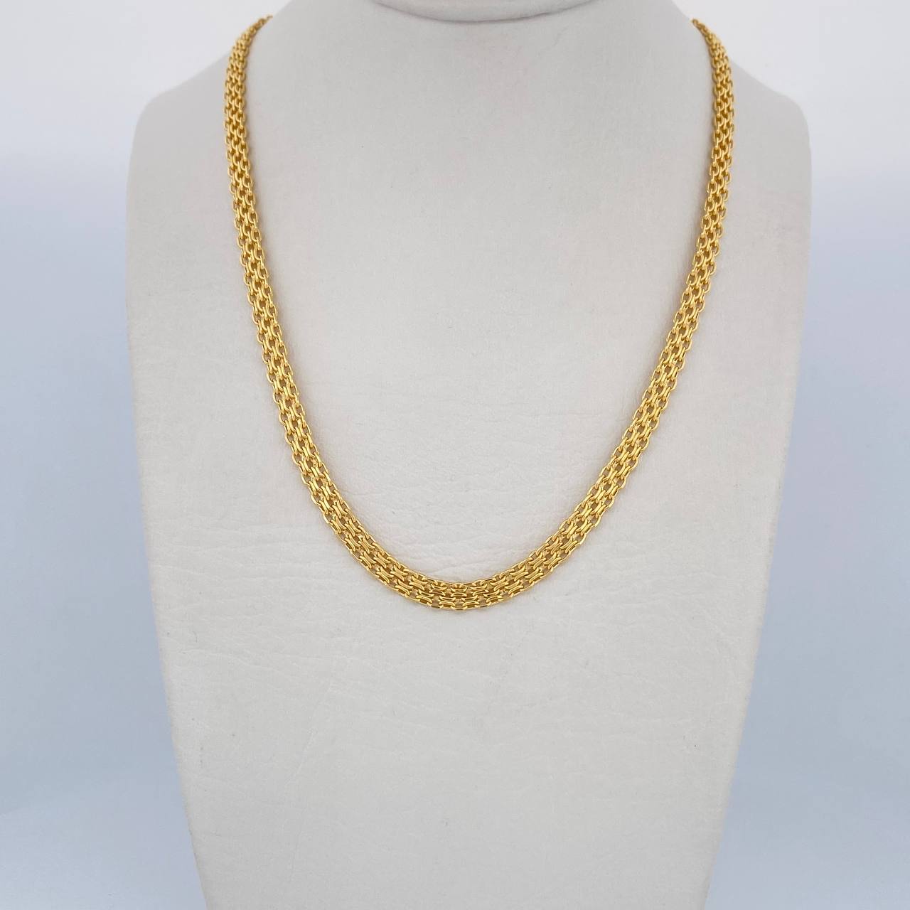 Cadena China 4.8gr / 50.3cm / +1 Oro 18K $