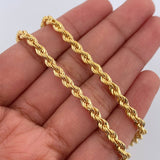 Cadena Lazo 9.35gr / 65cm / +3 Oro 18K $