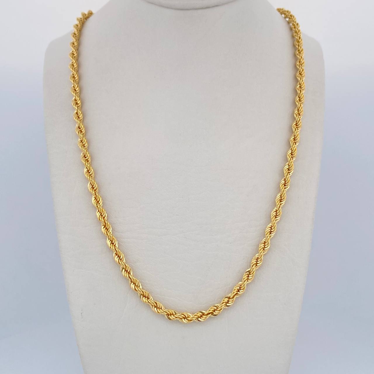 Cadena Lazo 9gr / 65.5cm / +3 Oro 18K $