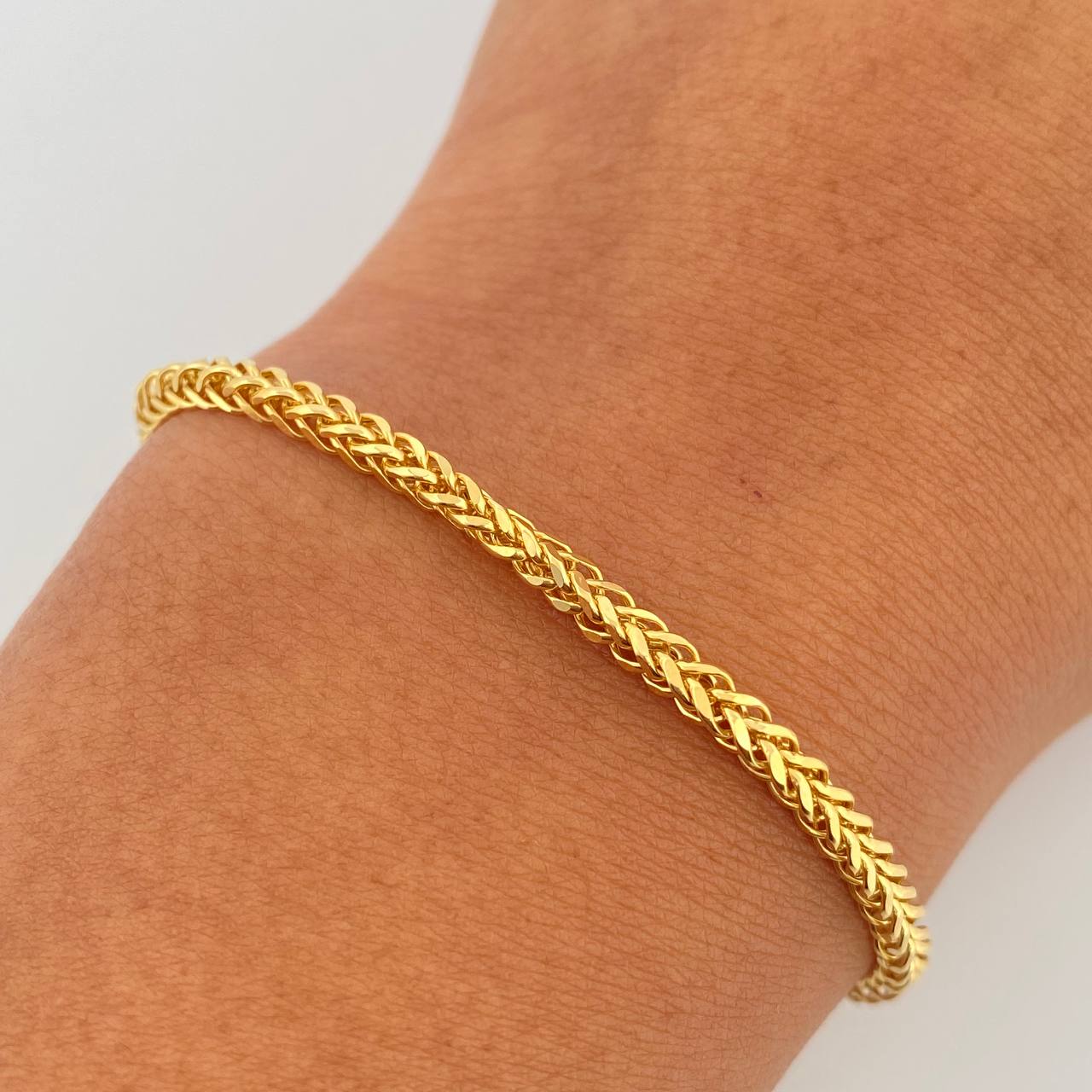 Pulso Franco 3.6gr / 20cm / +3 Oro 18K $