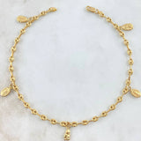 Tobillera GC Dijes 4.45gr / 25cm / Oro 18K