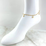 Tobillera GC Dijes 4.6gr / 25cm / Oro 18K