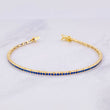 Pulso Tenis 3.65g / 16.6cm / 1.8mm Oro Amarillo 18K