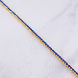 Pulso Tenis 3.65g / 16.6cm / 1.8mm Oro Amarillo 18K