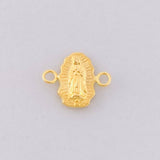 Herraje Virgen de Guadalupe 0.25g / 1.3cm Oro Amarillo 18K