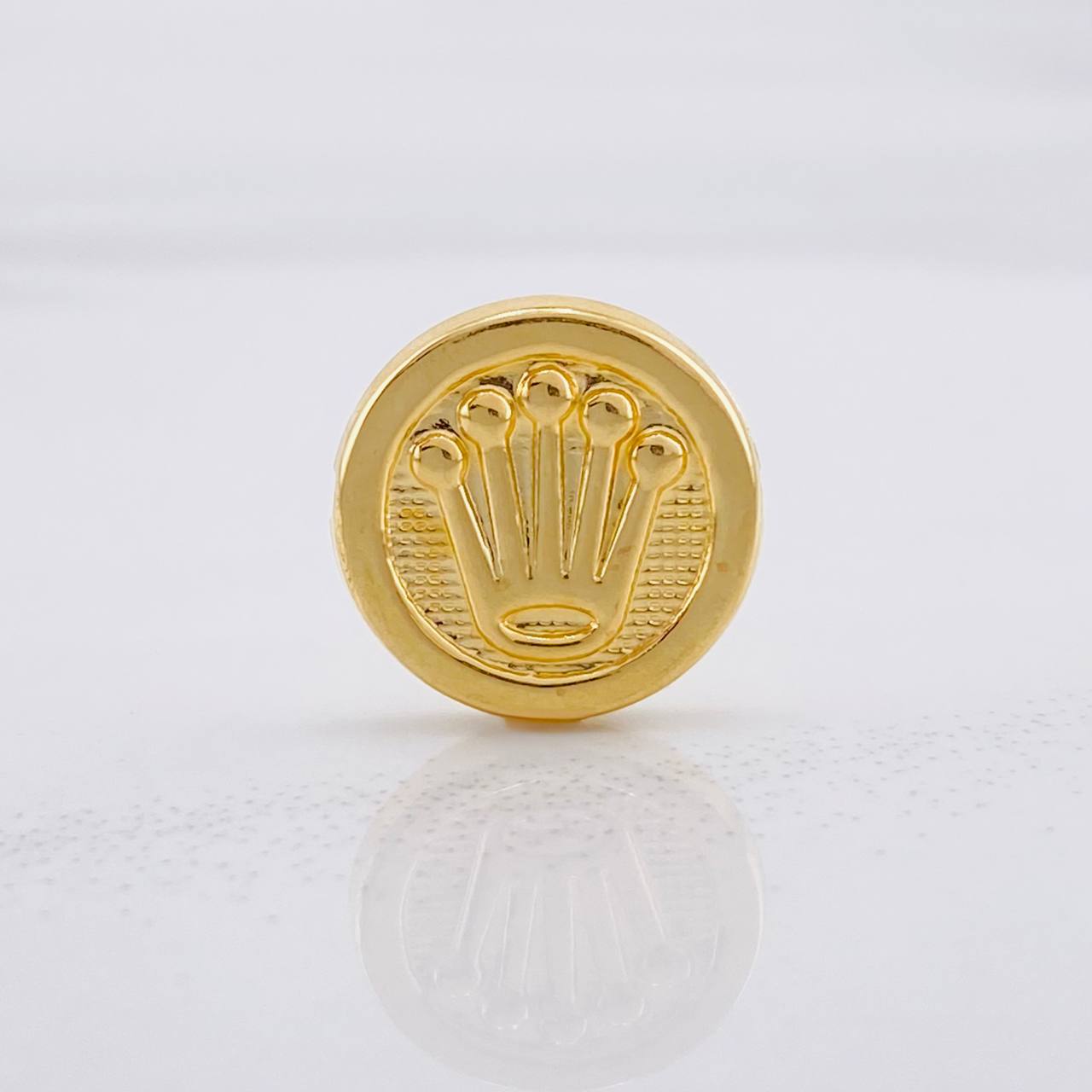 Herraje Corona 0.8g / 2.5cm Oro Amarillo 18K